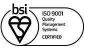 BSI mark of trust certified ISO 9001 quality managementsystems